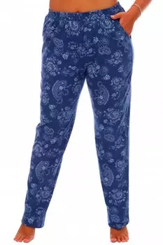 Брюки трикотажные Вереск (цветы) рр