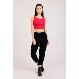 Брюки вельветовые Винифрида (черные)