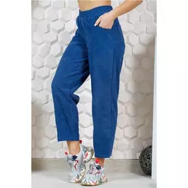 Брюки вельветовые Винифрида (синие)