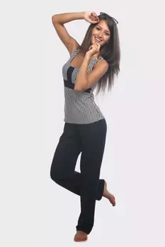 Брюки вискозные Паулина