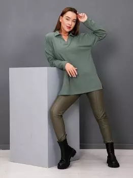 Джемпер трикотажный Алтек (оливковый)