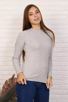 Джемпер трикотажный Амара (светло-серый)