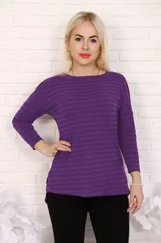 Джемпер трикотажный Джос (фиолетовый)