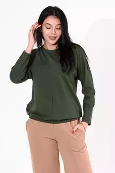 Джемпер трикотажный Джулия (хаки) рр