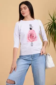 Джемпер трикотажный Ерлин (белый) рр