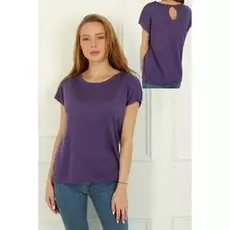 Джемпер трикотажный Есения (фиолетовый)