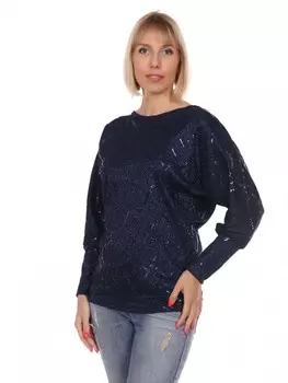 Джемпер трикотажный Франка (темно-синий) рр