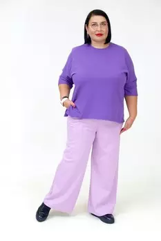 Джемпер трикотажный Гвендолин (фиолетовый)