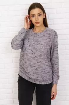 Джемпер трикотажный Юлиана (серый)