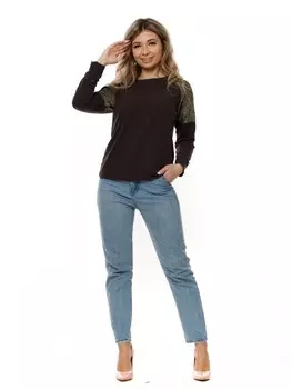 Джемпер трикотажный Констация (коричневый)