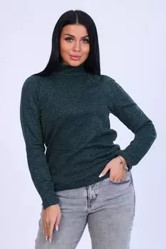 Джемпер трикотажный Мелиса (изумрудный)