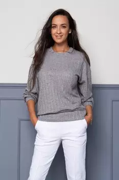 Джемпер трикотажный Патрисия (серый) рр