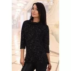 Джемпер трикотажный Попурри (черный)