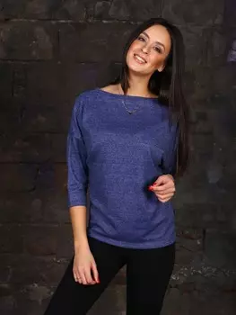 Джемпер трикотажный Ринна (синий)