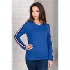 Джемпер трикотажный Сюзанна (васильковый)