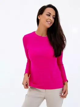 Джемпер вискозный Зелэй (розовый) рр