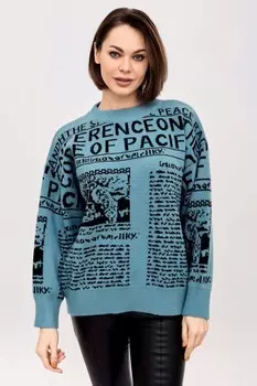 Джемпер вязаный Ирен (ментоловый)