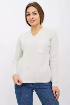 Джемпер вязаный Леди (белый)