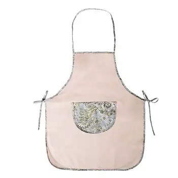 Фартук с карманом Крем