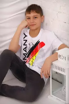 Футболка детская Ральф (белая)