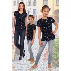 Футболка детская Шик (темно-синяя)