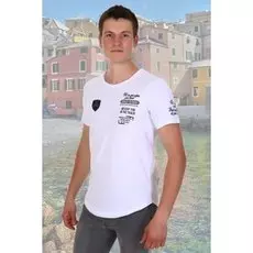 Футболка мужская Базиль (белая)