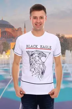 Футболка мужская Брист (белая)