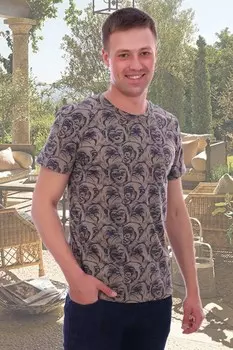 Футболка мужская Дарвин