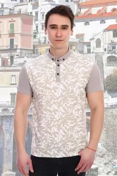 Футболка мужская Ферзь (бежевая) рр