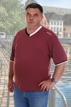 Футболка мужская Гарри (бордо)