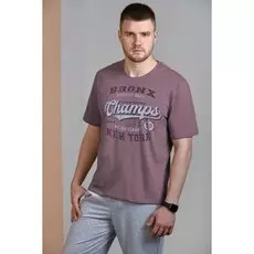 Футболка мужская Иван (оберджин)