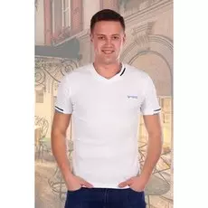 Футболка мужская Карл (белая)