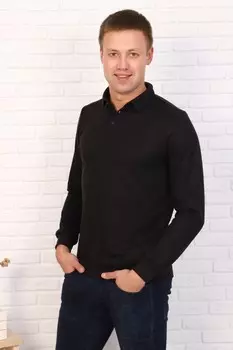 Футболка мужская Кирилл (черная)