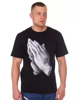 Футболка мужская Койон (черная)