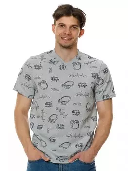 Футболка мужская Ламберт (серая)