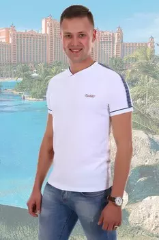 Футболка мужская Мартин (белая)