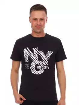 Футболка мужская Ольгерд (черная)