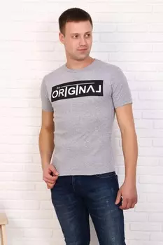 Футболка мужская Ориджинал (серая)