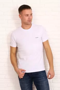 Футболка мужская Пирс (белая)