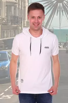 Футболка мужская Робин (белая) рр