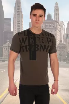 Футболка мужская Ролан (хаки) рр