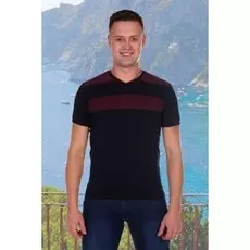 Футболка мужская Рудольф (темно-синяя)