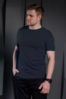 Футболка мужская Семен (графитовая)