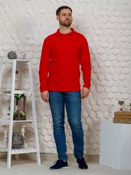 Футболка мужская Серджо (красная)