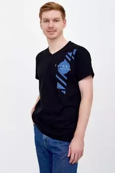 Футболка мужская Уилл (черная)