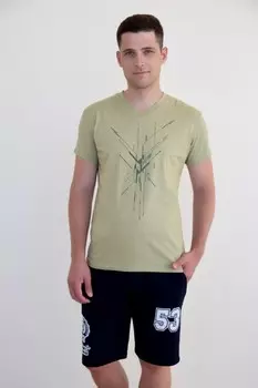 Футболка мужская Жерар (оливковая)