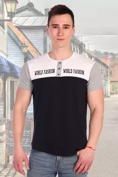 Футболка мужская Знать (темно-синяя) рр