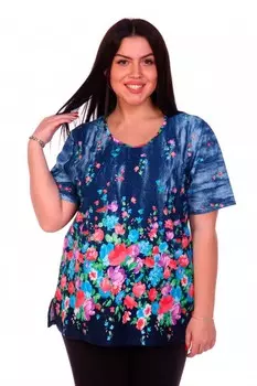 Футболка трикотажная Аннушка (лютики) рр