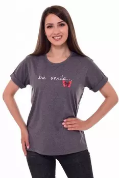 Футболка трикотажная Бета (серая)