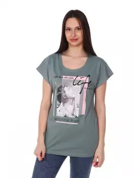 Футболка трикотажная Брэди (оливковый)